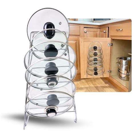 how to organize pots and pans in a drawer