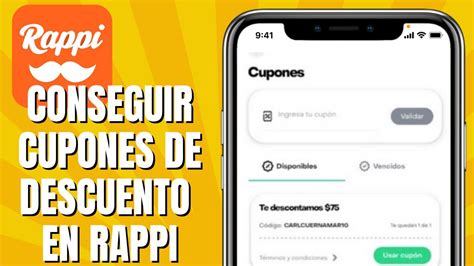 Cómo CONSEGUIR Cupones De Descuento En RAPPI Obtener Cupones De