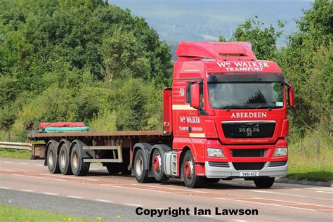 SV61 ACZ Wm Walker Transport MAN TGX 440 A9 Cromarty Bri Tartan