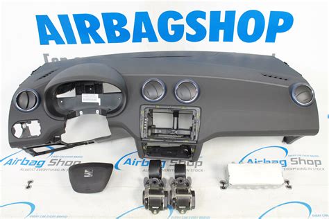 Airbag Set Dashboard Seat Ibiza 6J Facelift Airbag Eu