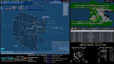 Vatsim Atc Dublin Control Eidw Live Stream Youtube