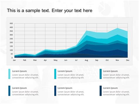 Multiple Line Graphs Powerpoint Template