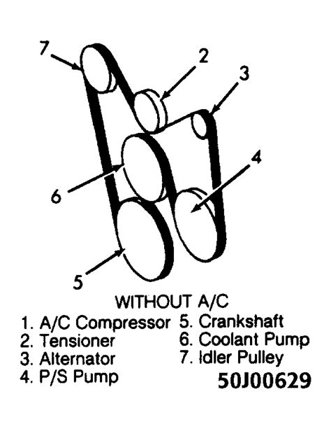 1998 Chevy S10 4 3 Serpentine Belt Diagram