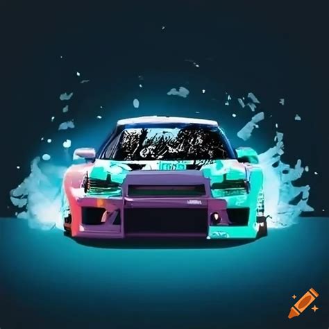 Drifting Race Car Japan