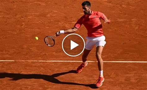 Roland Garros: Novak Djokovic beats Marton Fucsovics, the Highlights