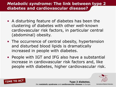 PPT Type 2 Diabetes The Metabolic Syndrome And Cardiovascular