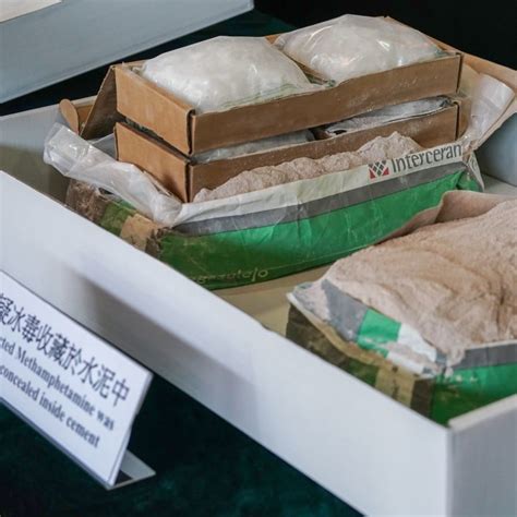 Hong Kong Customs Seizes Record Haul Of Crystal Meth Worth Hk300