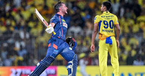 Ipl Marcus Stoinis Helps Lucknow Breach The Chennai Fortress With