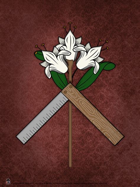 St Joseph Symbol Graphic Poster