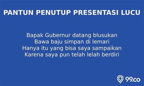 Pantun Penutup Presentasi Yang Ampuh Cairkan Suasana Islam Ppt