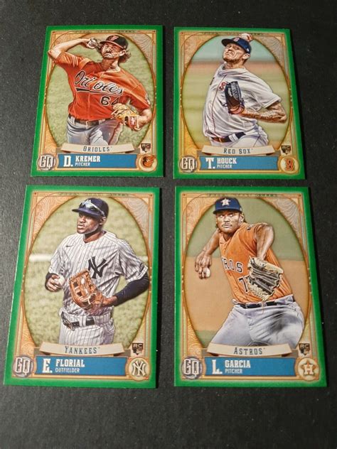 Topps Gypsy Queen Green Estevan Florial Rc For Sale