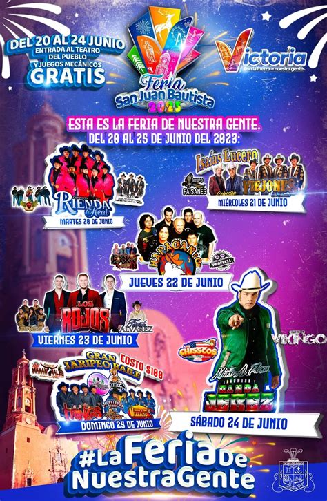 Feria Victoria Guanajuato 2023 FERIAS Y CONCIERTOS EN MÉXICO