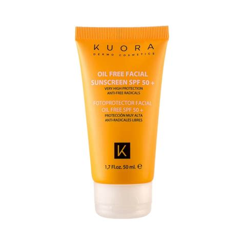 Kuora Oil Free Ecran SPF 50 Peaux Mixtes à Grasses 50 ml MaPara Tunisie