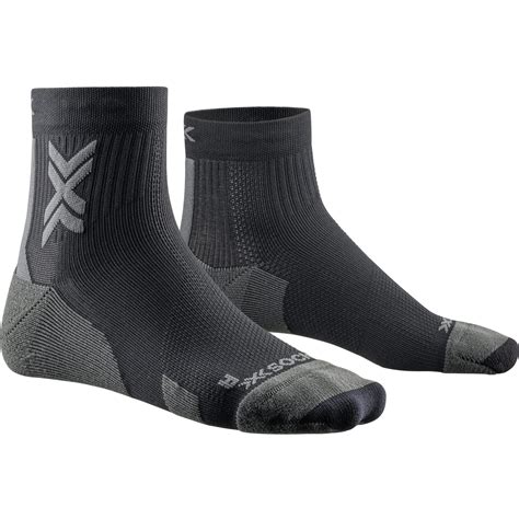 X Socks Run Discovery Hardloopsokken Heren Black Charcoal Bike