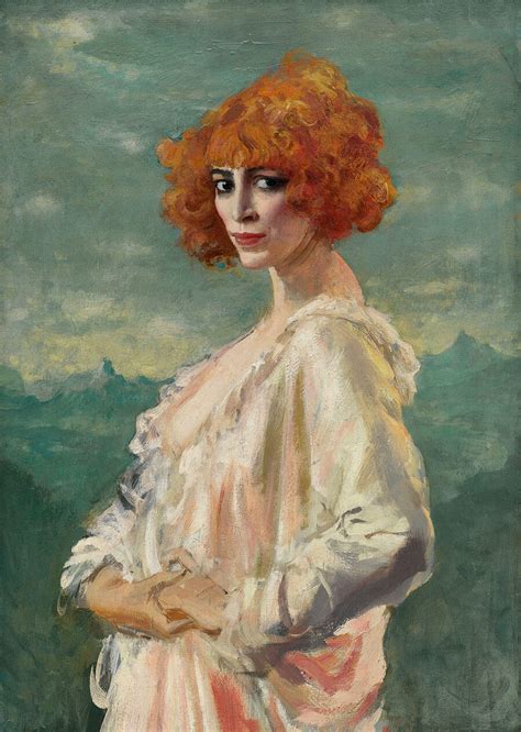 Augustus Edwin John The Marchesa Casati 1919 Rmuseum