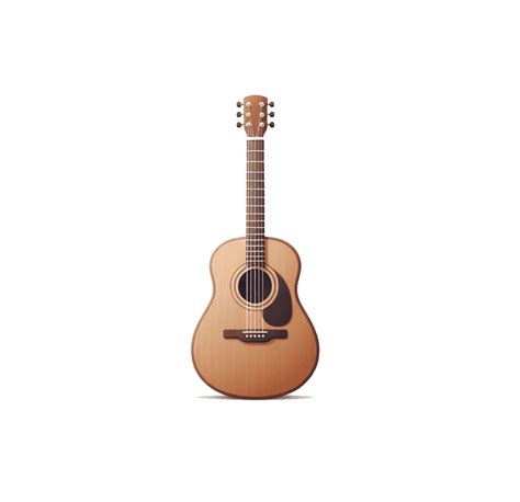 Acoustic Guitar Clipart Transparent - ClipartLib