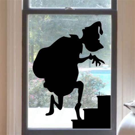 Giant Grinch:How the Grinch stole Christmas window Cling silhouette ...