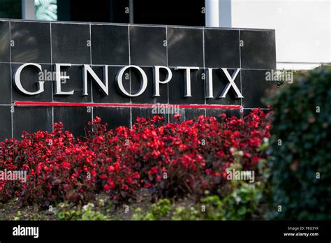 logo sign    headquarters  genoptix  carlsbad
