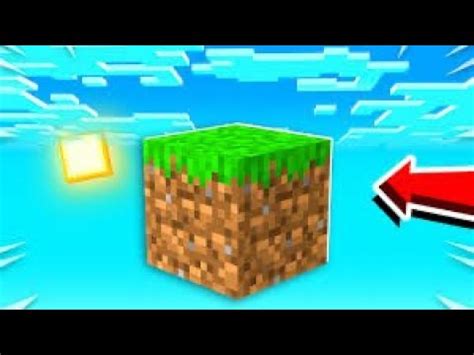 I Survived Days In One Block Skyblock And This Is What Happened