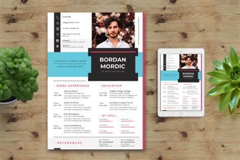 Cv Resume Vol Graphic By Storictype Creative Fabrica