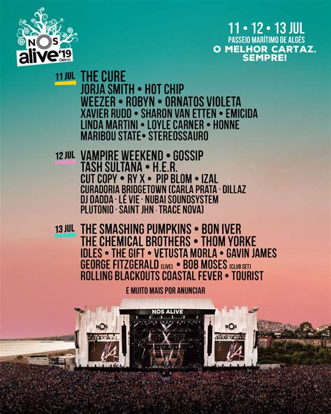 Festival NOS Alive Temos 10 Bilhetes Para Te Oferecer