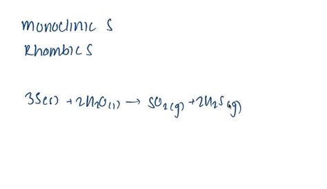 SOLVED There Are Two Common Oxides Of Sulfur Name These Oxides And