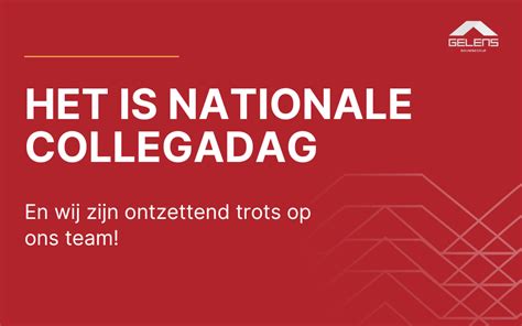 Nationale Collegadag Bouwbedrijf Gelens