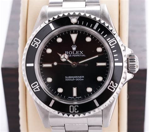 Rolex No Reserve Price Oyster Perpetual Submariner No Date