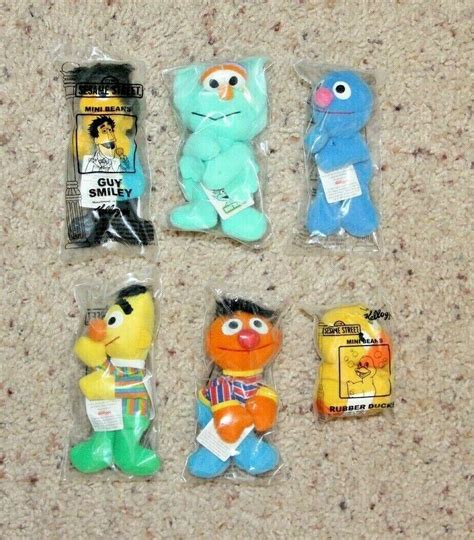 Kelloggs Mini Beans Sesame Street Lot From 1999 New Unopened 2018455249