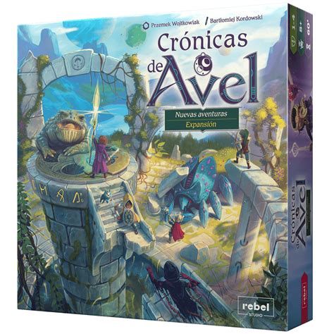 Nuevas Aventuras Cronicas de Avel juego de mesa español