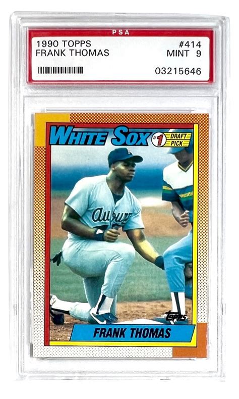 Topps Frank Thomas Psa Slabkick