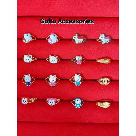 Jual Cincin Anak Karakter Emas Muda Setengah Gram Shopee Indonesia