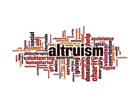 Living a Life of Altruism - Altruism today