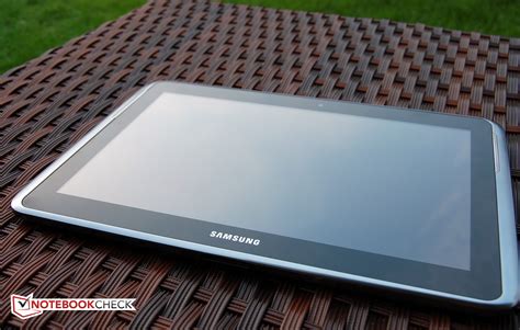 Review Samsung Galaxy Note Gt N Tablet Notebookcheck Net