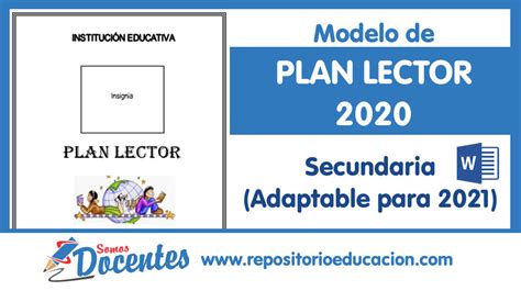 Modelo De Plan Lector Adaptable Para El Word Repositorio De