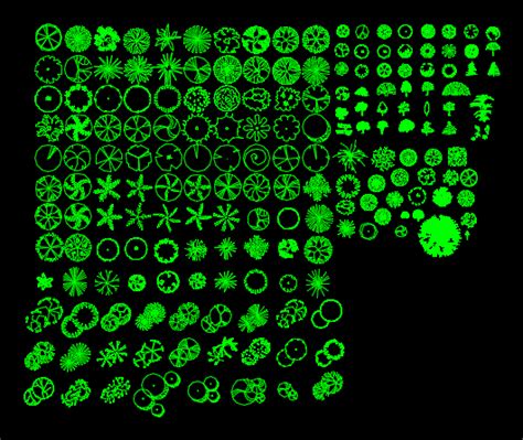 Trees 2d Dwg Block For Autocad • Designs Cad