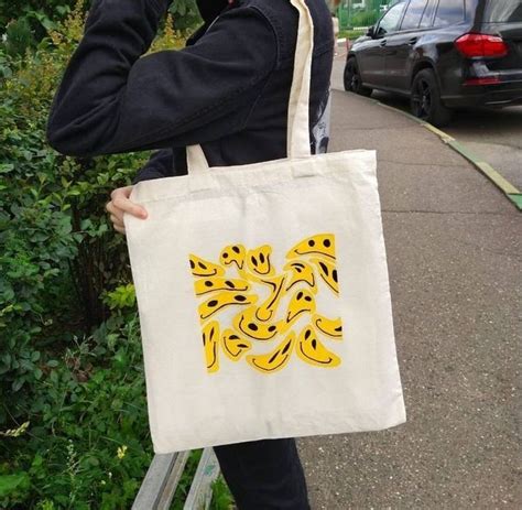 Tote Bag Aesthetic Ideas Art Bolso Paint Pintado Handpainted Tote