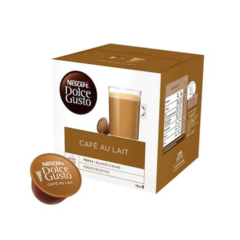 Dolce Gusto Nescafe Coffee Pods Cafe Au Lait Count Off