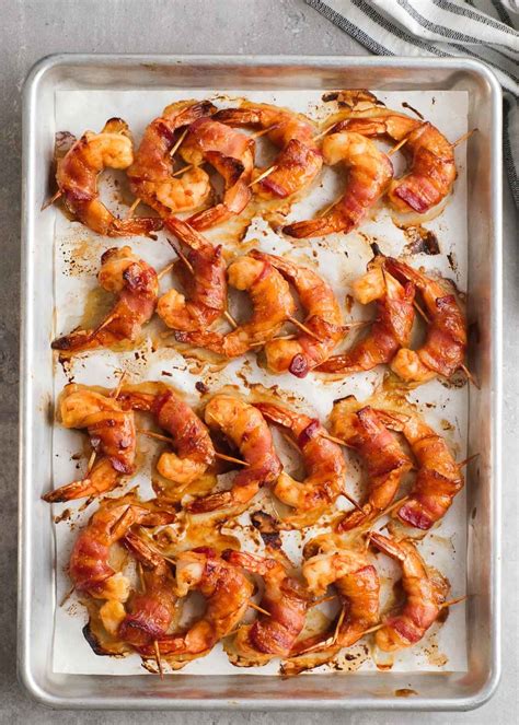 Bacon Wrapped Shrimp Air Fryer Or Oven It Starts With Good Food