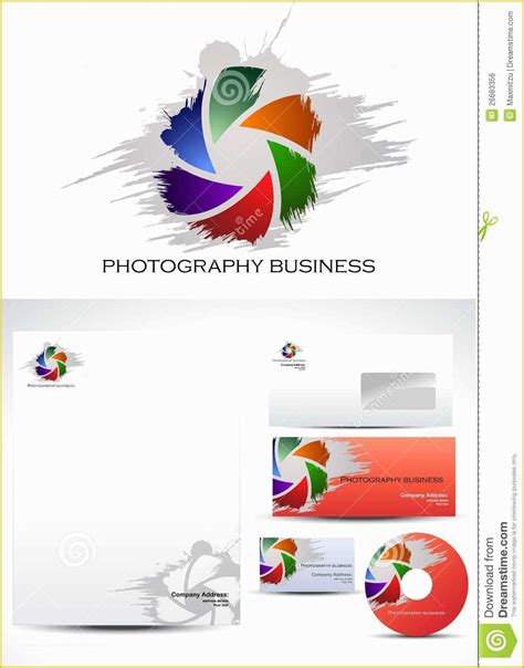 Free Photography Watermark Template Of Graphy Template Logo Design Stock Vector Image ...