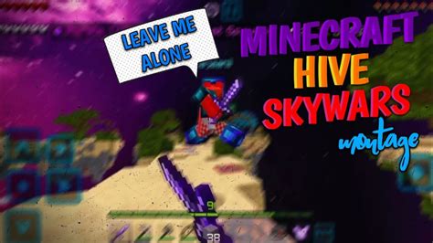 Minecraft Hive Skywars Montage Touch Controls Vs Pc Players 365