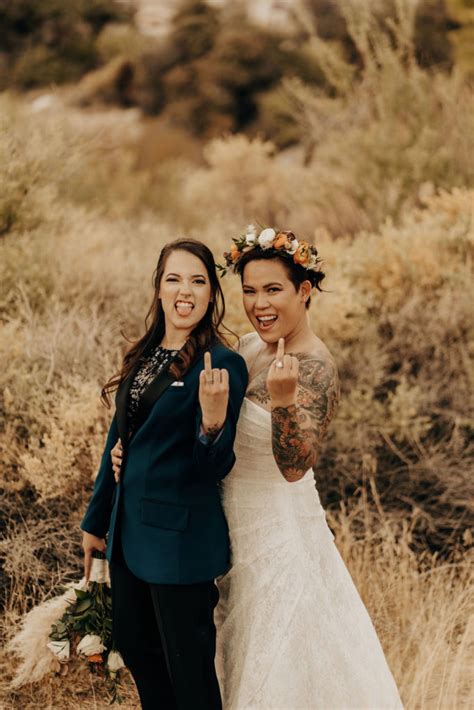 Equally Wed In Las Vegas A Same Sex Intimate Desert Micro Wedding