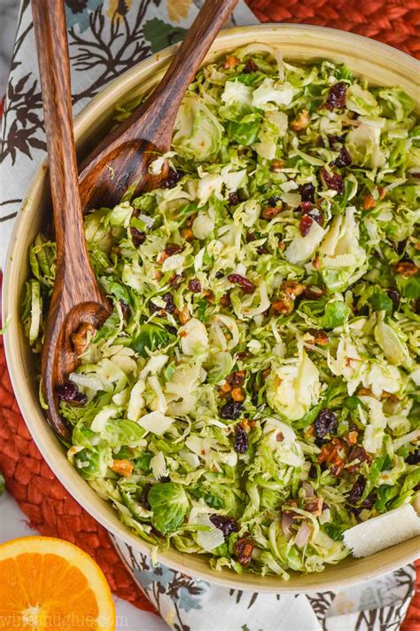 Shaved Brussels Sprout Salad Simple Joy