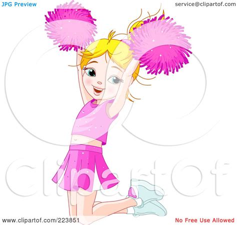 Royalty Free Rf Clipart Illustration Of A Cute Caucasian Girl