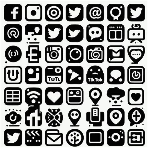 Random Of Icons V4 Premium Ai Generated Vector