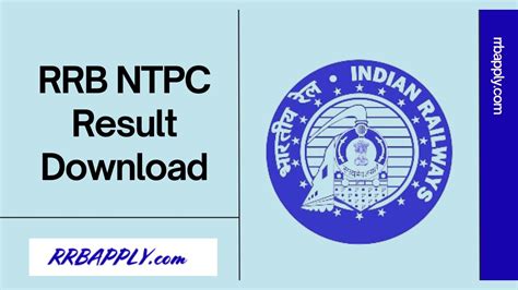 RRB NTPC Result 2024 CBT 1 Merit List Available Soon RRBApply