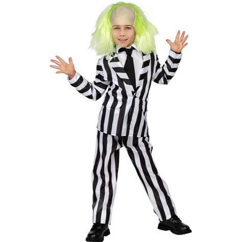 Disfraz Bioexorcista Beetlejuice Para Ni O Env O Halloween En H