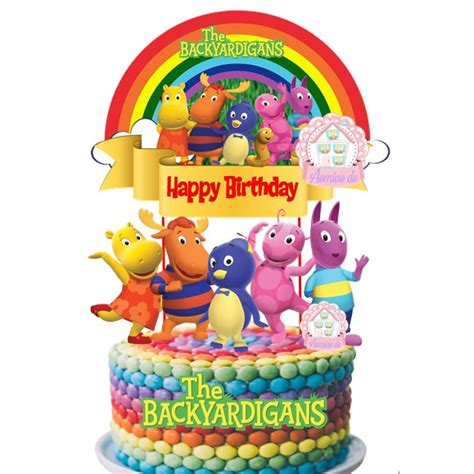 Jual The Backyardigans Cake Topper Shopee Indonesia