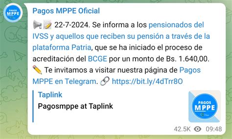 Pagos MPPE HOY 24 De Julio 2024 Consulta SEGUNDA QUINCENA BONOS Y