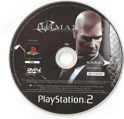 Hitman Contracts Cover Or Packaging Material Mobygames